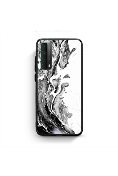 Other Huawei P Smart 2021 Marble River Black Glossy Θήκη