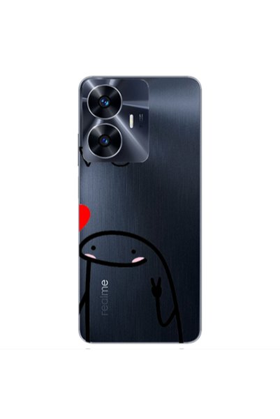 Other Realme Note 50 Love 2 Transparent Silicone TPU Θήκη