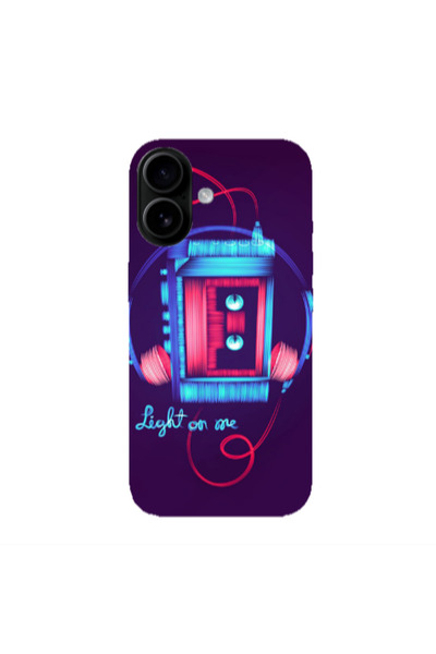 Other Apple Iphone 16 plus Light on me Transparent Silicone TPU Θήκη