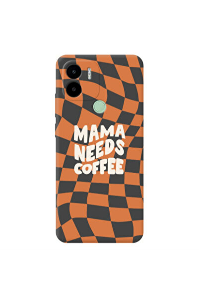 Other Xiaomi Redmi A1 + Mama needs coffee Transparent Silicone TPU Θήκη