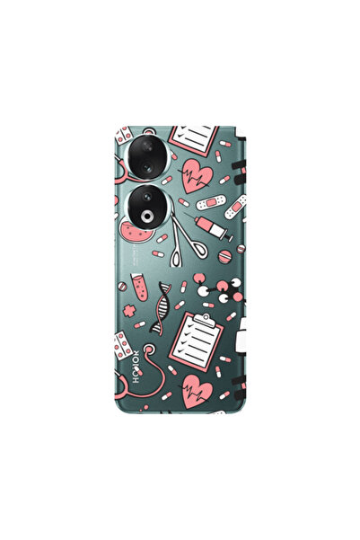 Other Honor 90 5G Laboratory Transparent Silicone TPU Θήκη