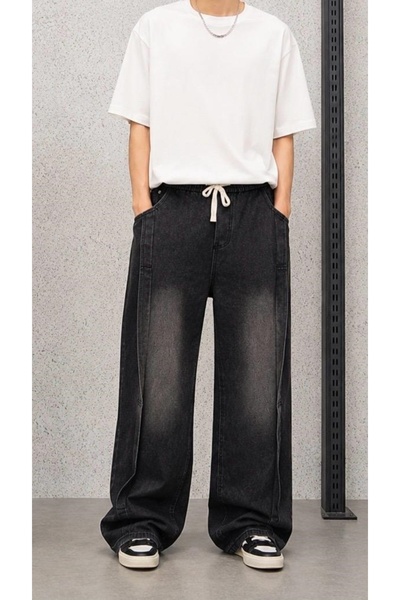 Generic Casual oversized jeans, baggy cut, excellent material, 70% cotton, 30...