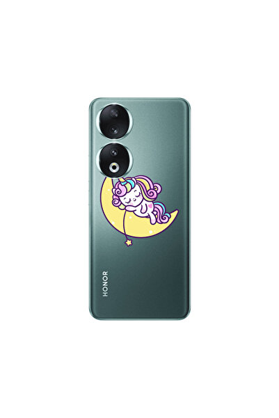 Other Honor 90 5G Sleeping horse Transparent Silicone TPU Θήκη