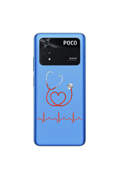 Other Xiaomi Poco M4 Pro 4G Stethoscope Transparent Silicone TPU Θήκη