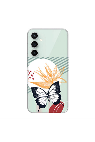 Other Samsung S24 Plus Butterfly Lines Transparent Silicone TPU Θήκη