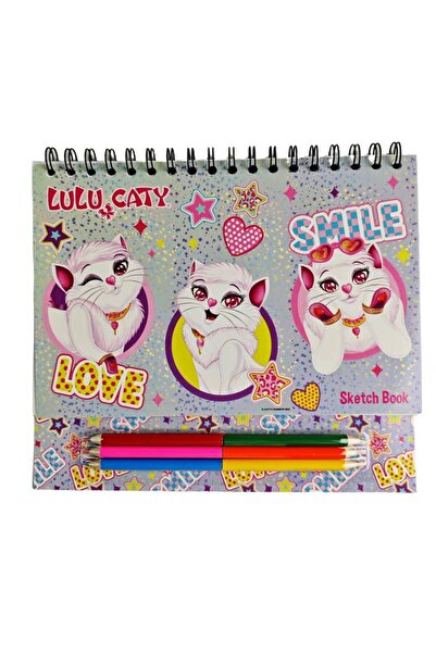 OEMS Kcsy25 153069 Lu786-14484-25 Sketchbook with Lulu Kitty Colors