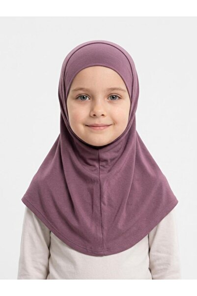 İSTDONATELLA Kız Çocuk İki Parça Hijab - Hazır Tesettür Eşarp – Pratik Geçmel...