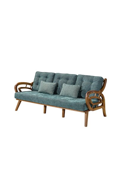 Rustic garden NİDA 3'LÜ AHŞAP KANEPE