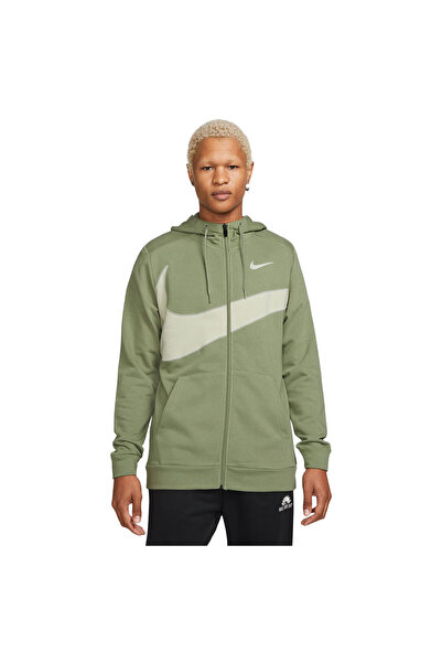 Nike Mens Dri-FIT Fleece Full-Zip Fitness Hoodie S