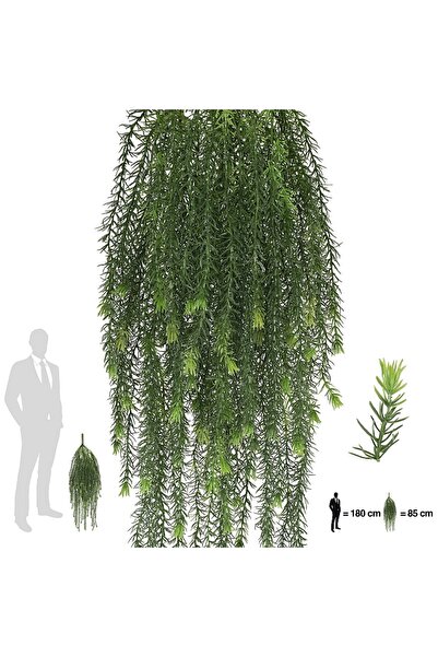 Roberto Rossi Planta curgatoare rozmarin 85 cm verde inchis