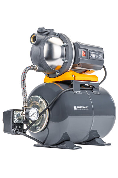 Powermat Pompă hidrofor cu rezervor, Powermat, 900W, 6500l/h, 24l, PM‑HD‑24J