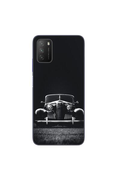 OEM Case compatible with Xiaomi Poco M3 Silicone Gel Tpu Model Old Car