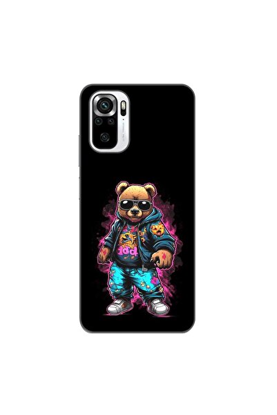 OEM Case compatible with Xiaomi Poco M5s Silicone Gel Tpu Pattern Bear Cool B...