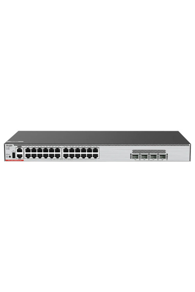 Ruijie Networks Switch L3, 24 x RJ45 5G PoE++ (90W), 4 x SFP28 25G, Managemen...