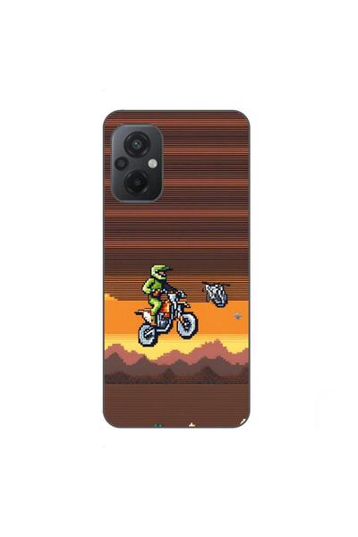 OEM Case compatible with Xiaomi Poco M5 Silicone Gel Tpu Pattern Pixel Art Mo...