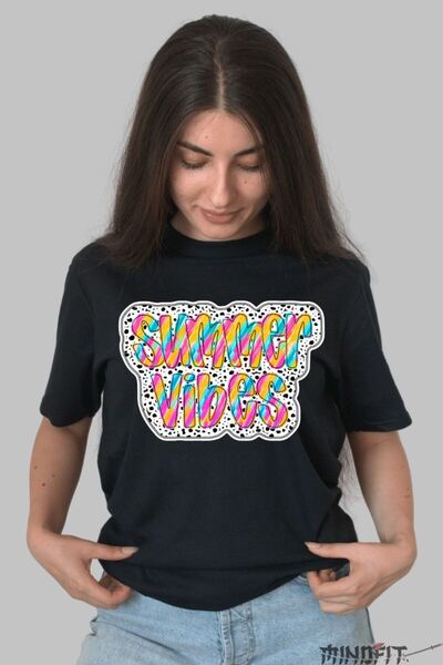 GILDAN Tricou Vara Cu Imprimeu Colorat