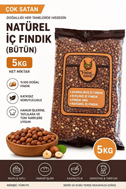 NATÜREL İÇ FINDIK 5 KG