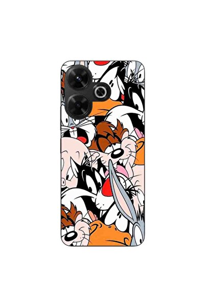OEM Case compatible with Xiaomi Redmi 13 4G Silicon Gel Tpu Looney Tunes Pattern