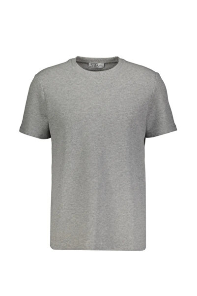 SÜVARİ Waffle Sıfır Yaka Erkek T-shirt Sts1014000001