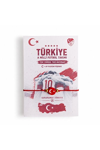 CNBYs Türkiye A Milli Futbol Takımı Bilekliği 8’li Set | Ay Yıldız Taraftar B...
