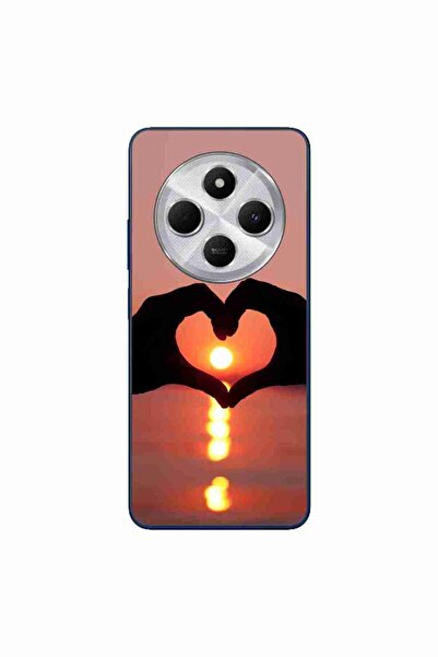 OEM Case compatible with Xiaomi Redmi 14C Silicon Gel Tpu Pattern Glow of Love