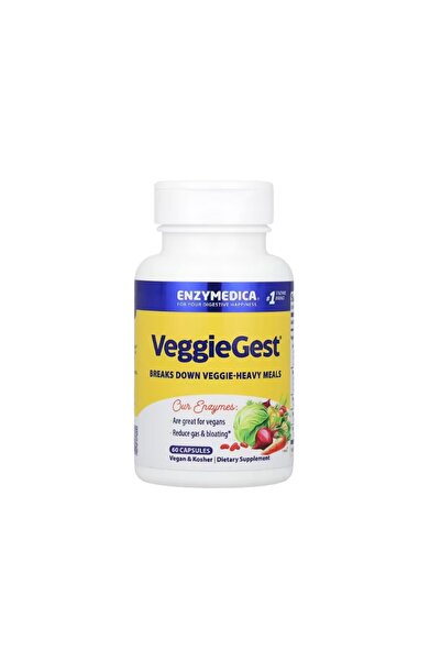 Enzymedica VeggieGest 60 Capsule -