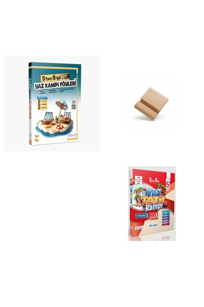 Günay Yayınları Günay 5'ten 6'ya Geçenler İçin Yaz Kampı Föy ve Yanıt Tatil K...