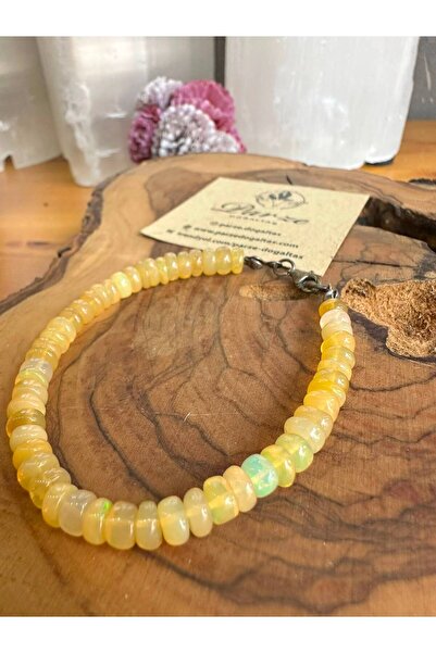 parze doğaltaş Fire Indian Opal Bracelet