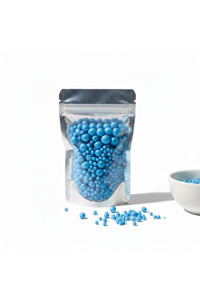hediyehobihersey Mavi Festival Şeker Yumuşak Şeker Yenilebilir 50 Gr