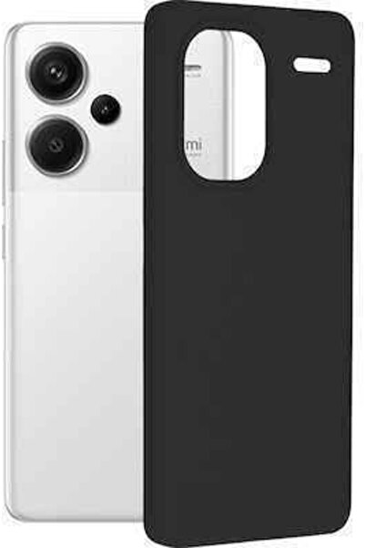 OEM Πίσω Κάλυμμα Σιλικόνης Μαύρο (Redmi Note 13 Pro+) Κωδικός: 58654233