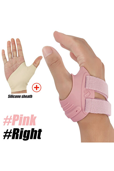 Choice15 S Pink-Right CMC Thumb Brace,Comfortable Thumb Splint for CMC Pain,A...