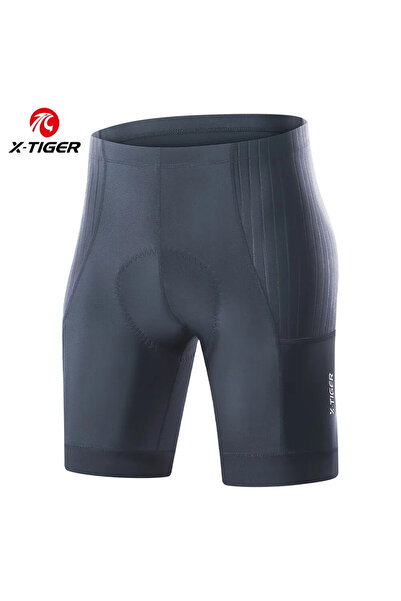 Choice4 M XM-DK-36401 X-TIGER شورت ركوب الدراجات للرجال مع وسادة مزدوجة على ش...