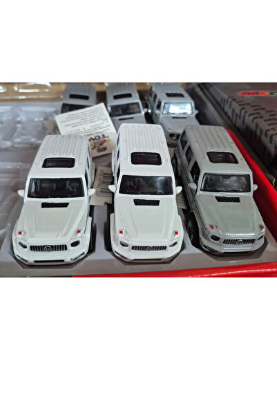 PASİFİK OYUNCAK Çek-Bırak Metal G-Wagon Arazi Arabası - Sunrooflu Lüks SUV (1...