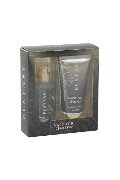 Ecstasy NOCTURNAL CHARM BODY MIST 90ML BODY LOTION 90ML GIFT SET