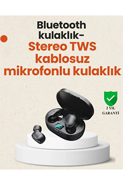 ARMÜZ سماعة بلوتوث Tws داخل الأذن لاسلكية مع شاشة رقمية للرد على المكالمات
