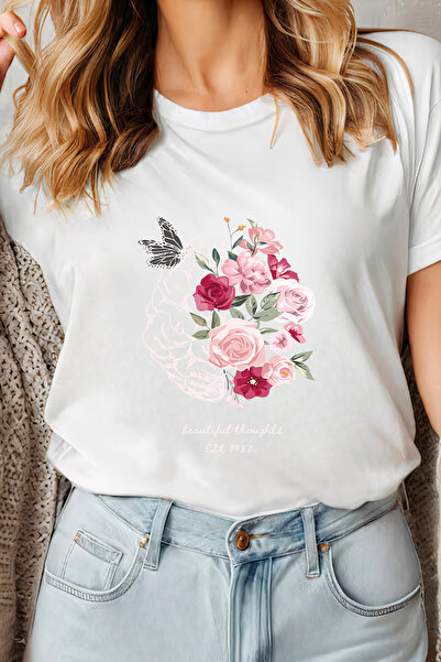 Sarah's Boutique Women's T-shirt – 100% cotton – Beautiful Thoughts