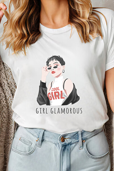 Sarah's Boutique Women's T-shirt – 100% cotton – Girl Glamorous