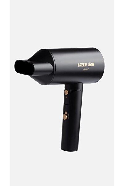 Green Lion Foldable Hair Dryer 2000W - Black