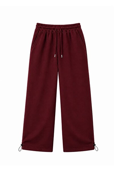 zaee Basic Adjustable Leg Baggy Sweatpants