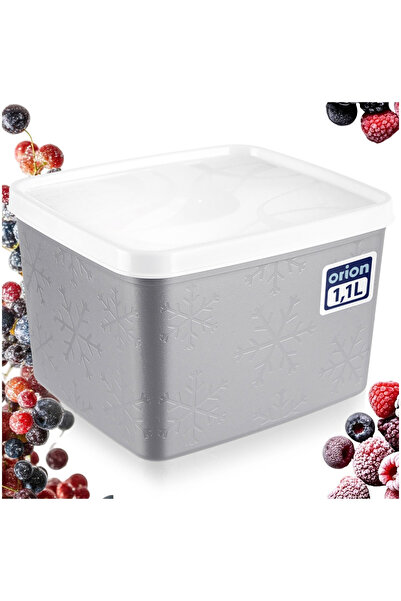 Orion Caserola Depozitare Alimente, Capac Ermetic, 1.1 L, 14x12.5x9.5 cm, Pla...