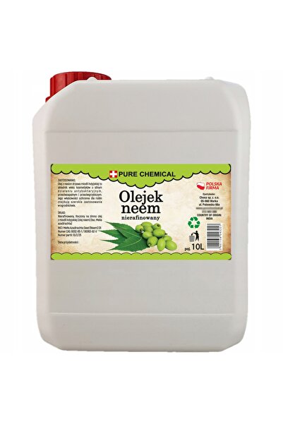 CHOSA Ulei de Neem, Pure , 10l, Presat la Rece, Nerafinat, Canistră, pentru P...