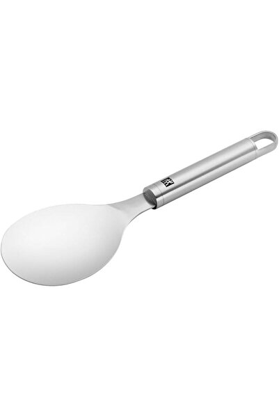 ZWILLING ملعقة أرز احترافية، 25.5 سم، لون رمادي معدني، مصنوعة من الفولاذ المق...