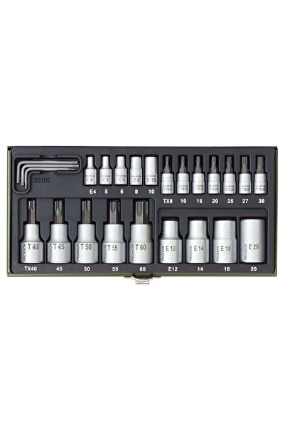 Proxxon Trusa speciala pentru suruburile TORX, 24 piese