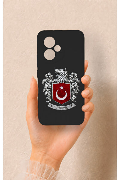Vip Case Honor 400 Uyumlu Türk Arma Desenli Silikon Kılıf