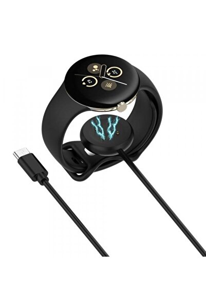 Techsuit Cablu de încărcare THC5 pentru Google Pixel Watch 3 45mm / 41mm, USB-C