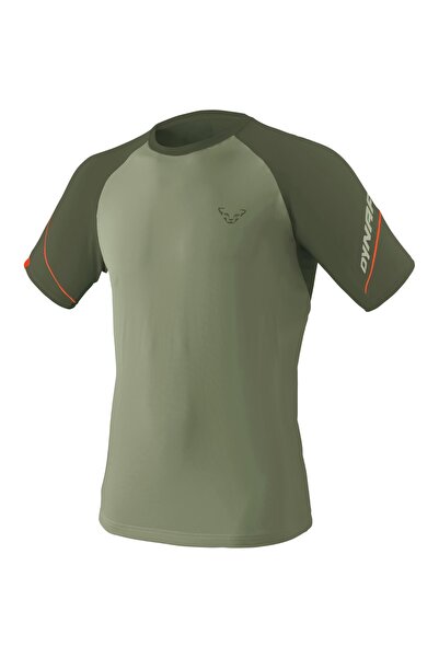 DYNAFIT Ανδρικό μπλουζάκι τρεξίματος Alpine Pro-Green/Khaki-S