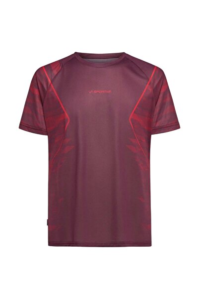 La Sportiva Tricou de alergare pentru bărbați Pacer 2025 - Bordo/Roșu - S