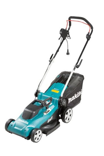 Makita ELM3720 Electric Lawn Mower, 1400W, 37cm Cutting Width, 3 Heights, 40L...