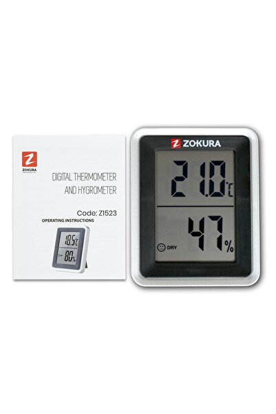 Zokura Z1523 Digital Thermometer and Hygrometer
