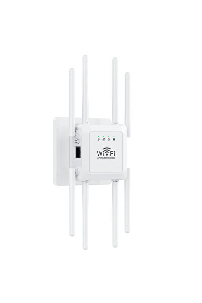 OEM Amplificator Semnal WiFi, U18-300M, 8 Antene, 300 Mbps, Range Extender, R...